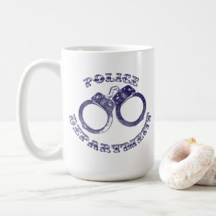 Polizeihandschellen Kaffeetasse