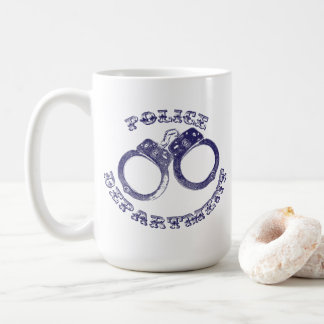 Polizeihandschellen Kaffeetasse