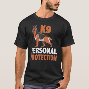 Polizeihund K9 Beamter Deutscher Schäferhund Canin T-Shirt