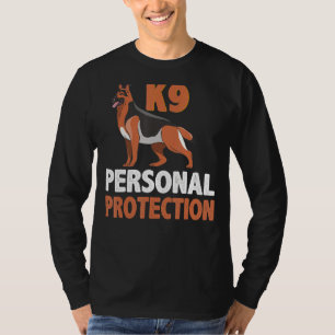 Polizeihund K9 Offizier Deutsche Schäferhirde Kani T-Shirt
