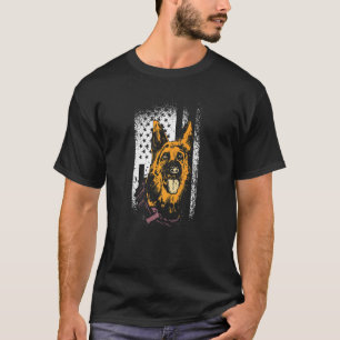 Polizeihund Rettungshund Deutscher Schäferhund T-Shirt