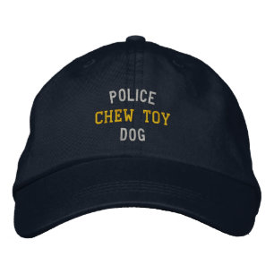Polizeihundebüt Bestickte Kappe