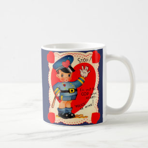 Polizeijunge Valentin der 1930er Jahre Kaffeetasse