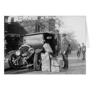 Polizeikorps-Bootleggers-Auto, 1922