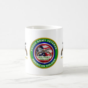 Polizeikorps der Polizei der Armee Veteran Kaffeetasse