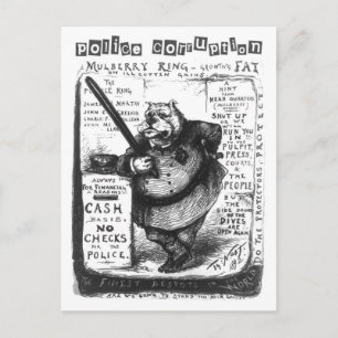 Polizeikorruption - Schützen die Schützer? Postkarte