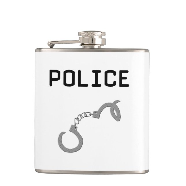 Polizeikräfte Flachmann (Vorderseite)