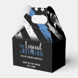 Polizeiliche Altersversorgung - Blaue Linie - Durc Geschenkschachtel