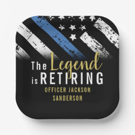 Polizeiliche Altersvorsorge - Rechtsdurchsetzung i Pappteller