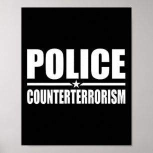 Polizeiliche Bekämpfung des Terrorismus - Strafver Poster