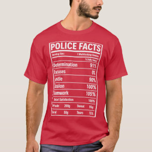 Polizeiliche Fakten: Polizeiliche T-Shirt für Poli