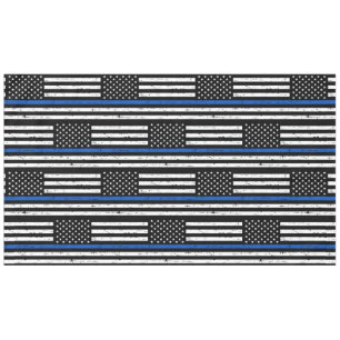 Polizeiliche Flagge - Rechtsdurchsetzung Thin Blue Tischdecke