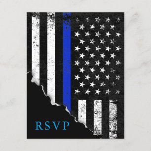 Polizeiliche Reaktion auf die UAWG der amerikanisc RSVP Karte