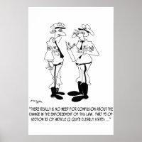 Polizeilicher Cartoon 5842
