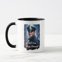 Polizeilicher Vollzugsbeamter Tasse für Altersvers