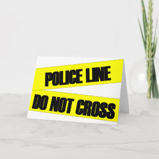 Polizeilinie nicht überqueren karte