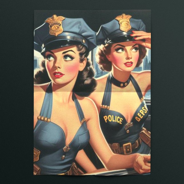 Polizeimädchen Seidenpapier (Von Creator hochgeladen)