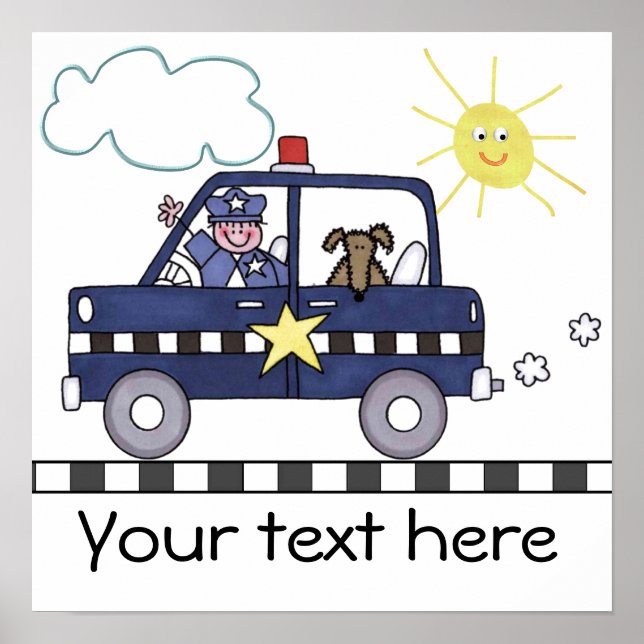 Polizeimann Poster (Vorne)