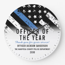 Polizeimitarbeiter der Thin Blue Line des Jahres