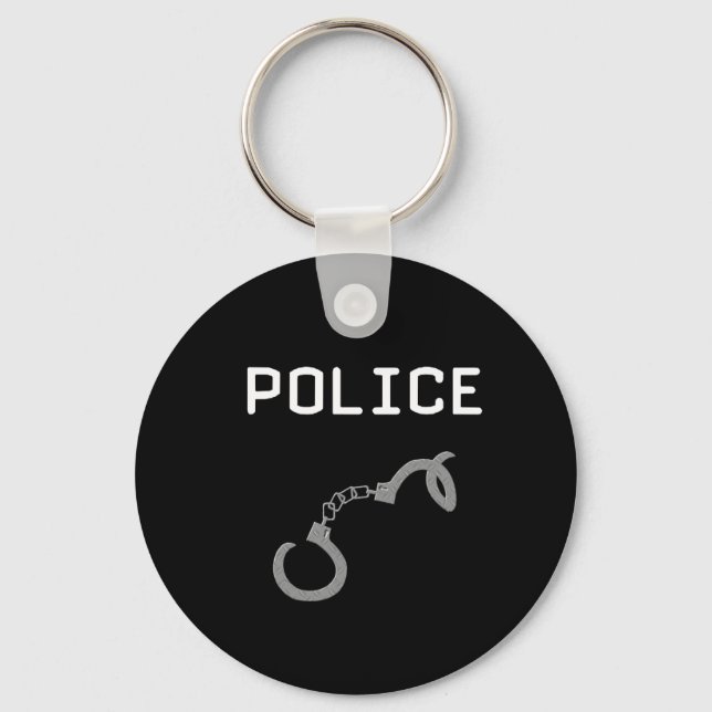Polizeischellen Schlüsselanhänger (Vorderseite)