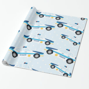 Polizeistruktur Geschenkpapier