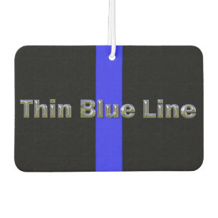 Polizeiunterstützer Thin Blue Line Autolufterfrischer