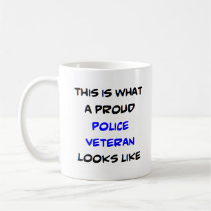 Polizeiveteran, stolz kaffeetasse