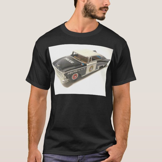 Polizeiwagen T-Shirt (Vorderseite)