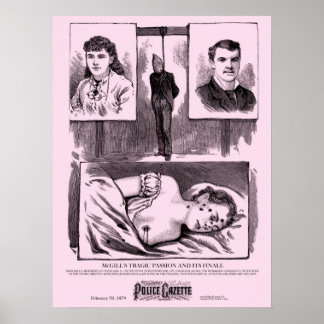 Polizeizettel poster Tragic Passion