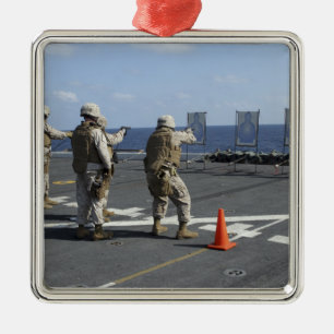 Polizeizug mit der Berretta M9 Ornament Aus Metall