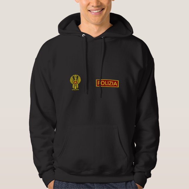 Polizia di Stato Hoodie (Vorderseite)
