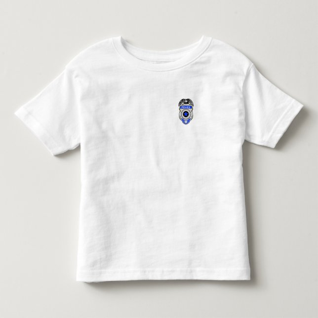 Polizist-Abzeichen-T - Shirt (Vorderseite)