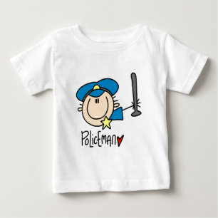 Polizist Beruf Baby T-shirt