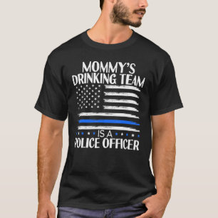 Polizist des Polizeibeamten für die Mama T-Shirt