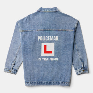 Polizist in Ausbildung Jeansjacke
