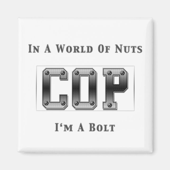 POLIZIST MAGNET (Vorne)