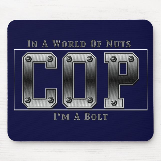 POLIZIST MOUSEPAD (Vorne)