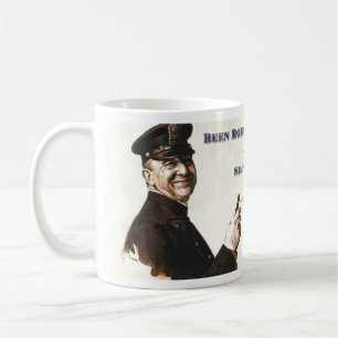 Polizist-Schale Kaffeetasse