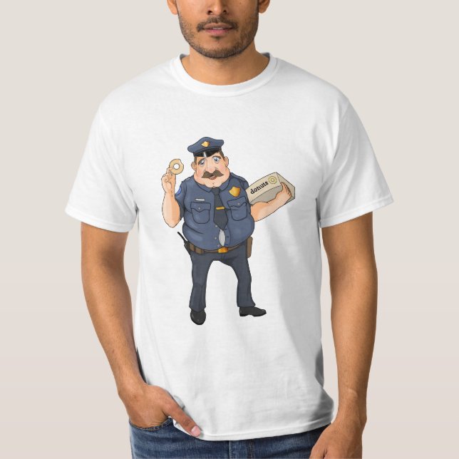 Polizist T-Shirt (Vorderseite)