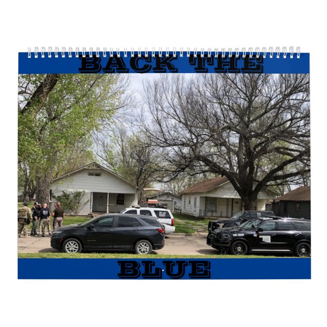 Polizisten im Hood-Kalender Kalender (Titelbild)