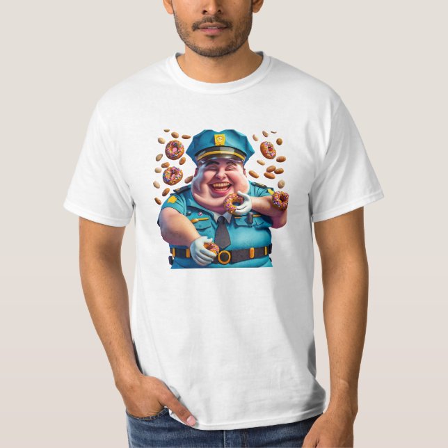 POLIZISTEN LIEBE DOUGHTS T-Shirt (Vorderseite)