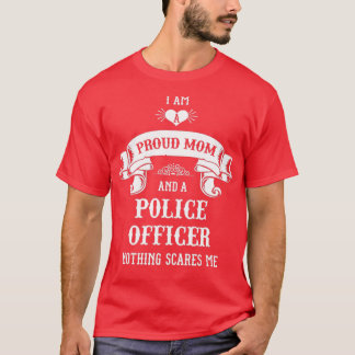 Polizisten-Mama Muttertag T-Shirt