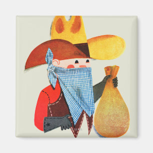 Polizisten und Robber Magnet