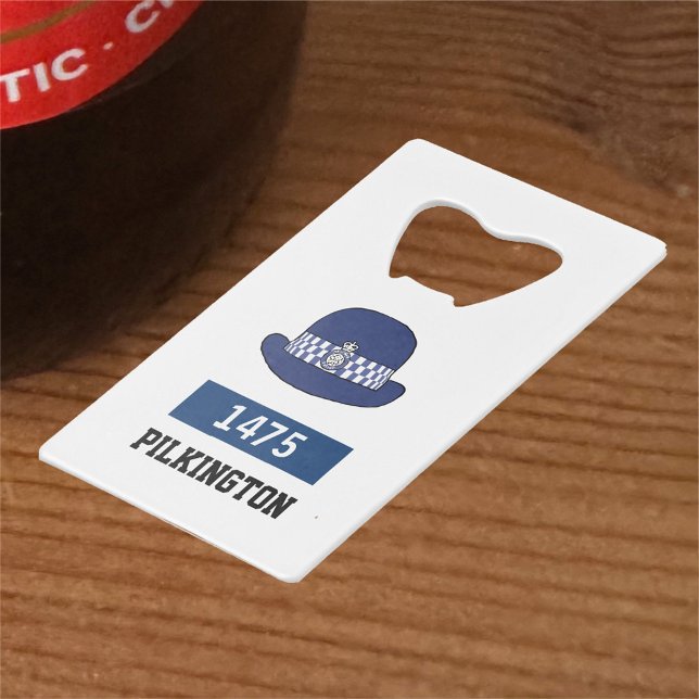 Polizistin Gift. UK Police WPC Hat Geldbeutel Flaschenöffner (Von Creator hochgeladen)