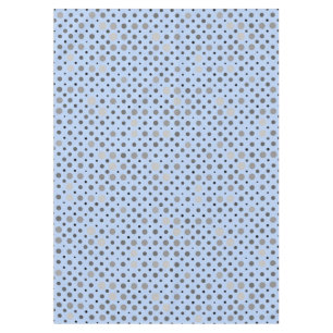 Polka Dot 01.Gray Lblue BG Tischdecke