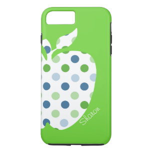 Polka Dot Apple Lehrer's iPhone 7 Plus Fall Case-Mate iPhone Hülle