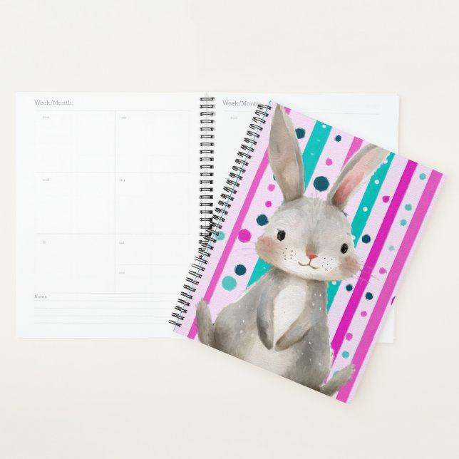 Polka Dot Bunny Delight Planer (Anzeige)