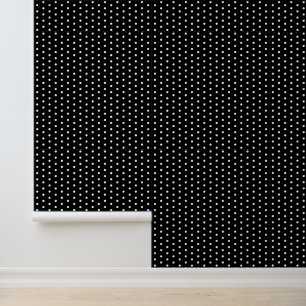 Polka Dot Gemustert Monochrome Schwarz-weiß Stilvo Tapete