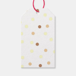 Polka Dot Gift Tag Geschenkanhänger