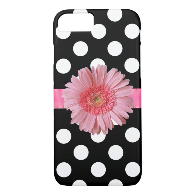 Polka Dot Girly iPhone 7 Fall Case-Mate iPhone Hülle (Rückseite)
